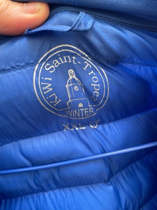 Chaqueta Plumífero Kiwi Saint-Tropez Azul XXL