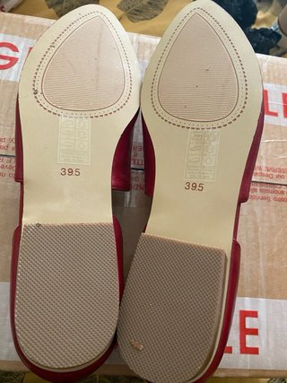 Zapatos de piel rojos Everybody