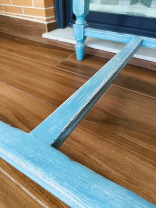 Mesa de madera antigua