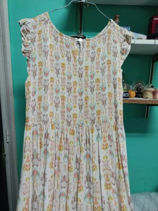 Vestido Verano Ligero Multicolor Talla Única