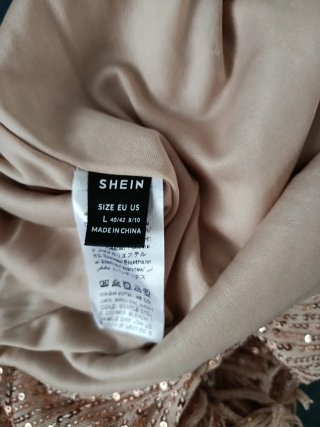 Vestido Shein lentejuelas