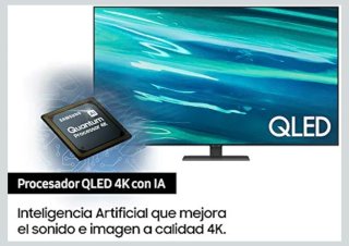 Televisor Samsung de 65" Modelo QE65Q80A