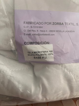 Protector colchon impermeable 135 cm