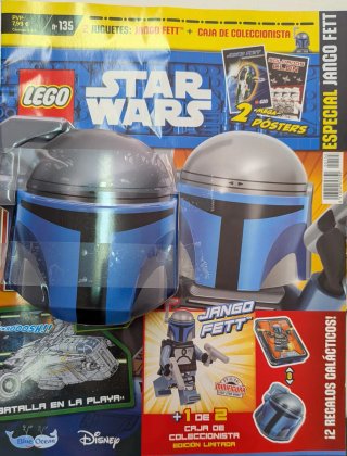 Revista Lego Star Wars 135 + caja edición limitada