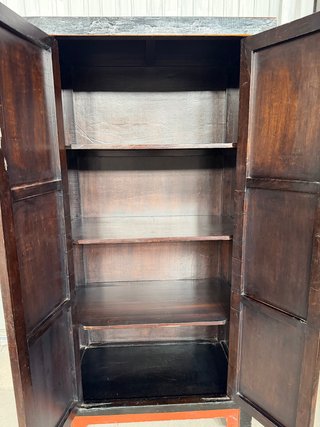 Armario antiguo madera maciza craquelado