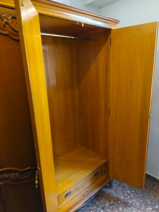 Armario ropero madera vintage 250cm