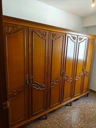 Armario ropero madera vintage 250cm