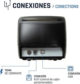 iggual impresora térmica rápida tickets TPV