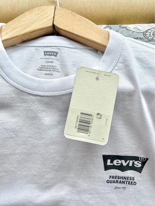 Camiseta blanca Levis
