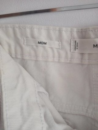 Pantalones cortos blancos Mango Talla 40