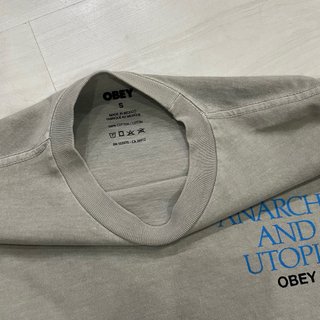 Camiseta OBEY Anarchy & Utopia Talla S
