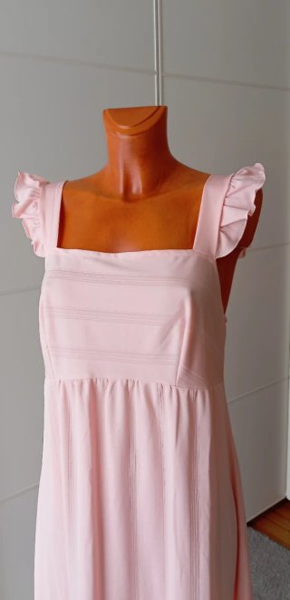 Vestido vintage largo. Camisón vintage. Nuevo