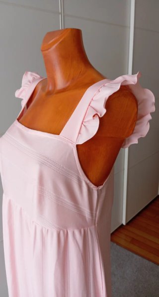 Vestido vintage largo. Camisón vintage. Nuevo