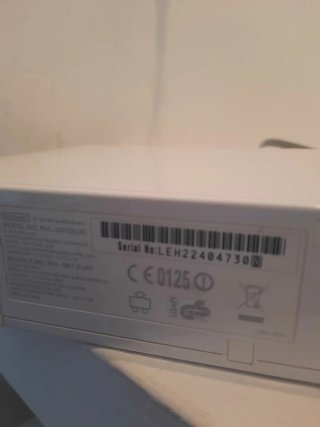 Nintendo Wii Bianca RVL-001 con Cavi