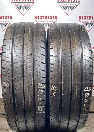 235 65 16C R CONTINENTAL RUEDA YA MONTADA CALIDAD