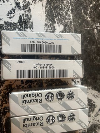 Juego 4 Bujías Fiat/Lancia Originales
