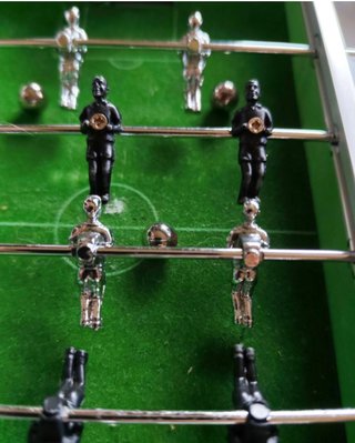 Mini Futbolín Portátil 20x10