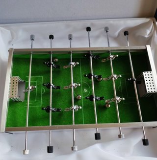 Mini Futbolín Portátil 20x10