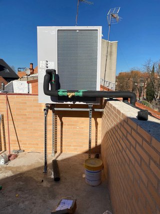 Instalación de aerotermia