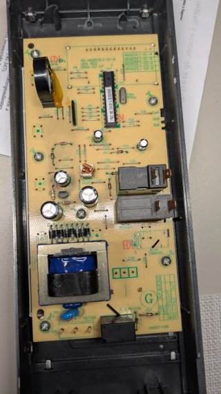 Panel de control de Microondas MW-219 INOX