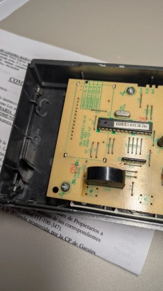 Panel de control de Microondas MW-219 INOX