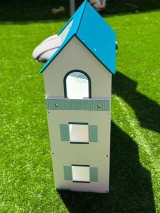 Casa de muñecas grande de madera
