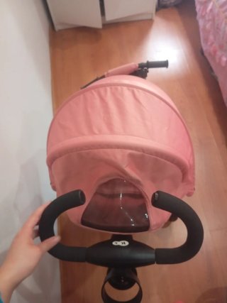 Triciclo Carrito Rosa Kinderkraft