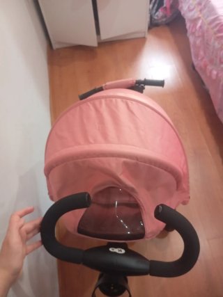 Triciclo Carrito Rosa Kinderkraft