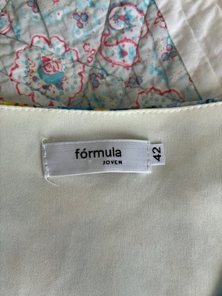 Vestido estampado floral Fórmula Joven