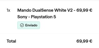 Mando PS5 DualSense Blanco V2