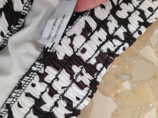 Pantalones cortos florales plisados