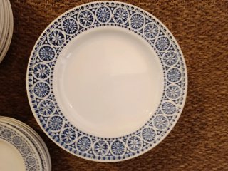 Vajilla Vargas Segovia Azul 28 piezas
