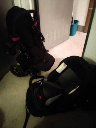 Conjunto sillas coche y carritos bebé