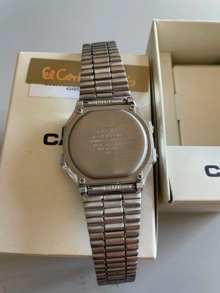 Reloj Casio Plata y Blanco