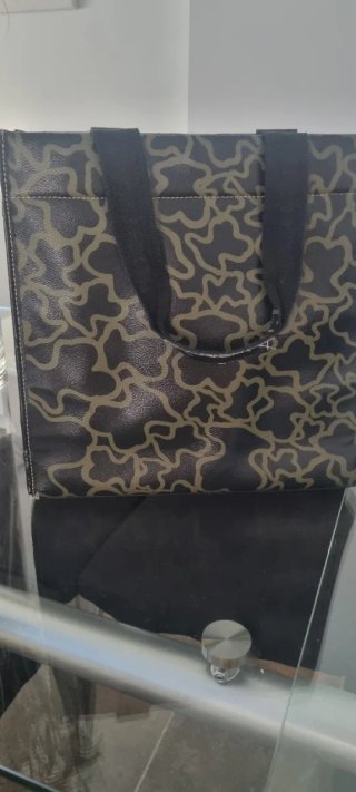 Bolso Tote TOUS Kaos Negro/Verde