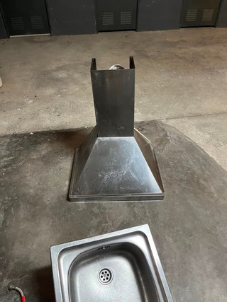 Campana extractora de acero inoxidable
