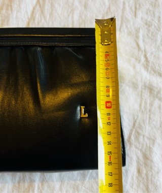 Pochette Clutch vera pelle vintage dettagli oro