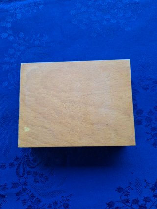 Cofanetto porta carte da gioco in legno