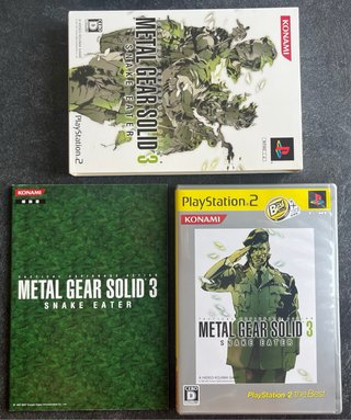 Metal Gear Solid 3 Snake Eater PS2