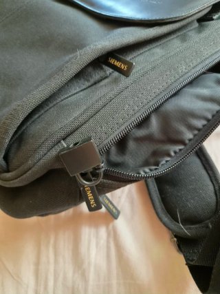 Bolsa portátil Siemens negra