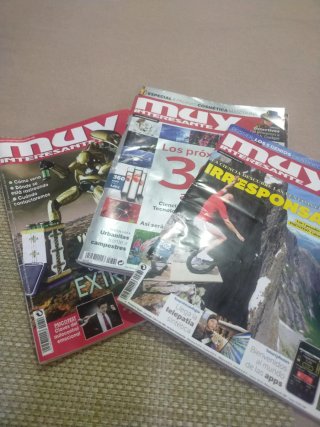 Revistas "Muy interesante" tres