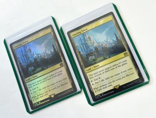 Lote 2 Cartas Magic Starting Town Final Fantasy