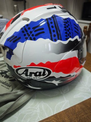 Casco Arai RX 7V Mike Doohan Talla M