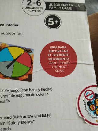Juego infantil ¡Cómo quema el suelo!