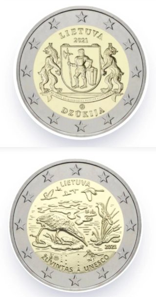 LITUANIA 2021 CONMEMORATIVAS S/C