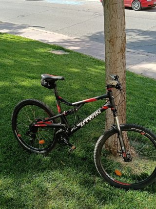 Bici Doble Suspensión Btwin