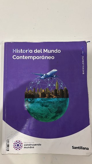 Libro Historia 1º Bachillerato