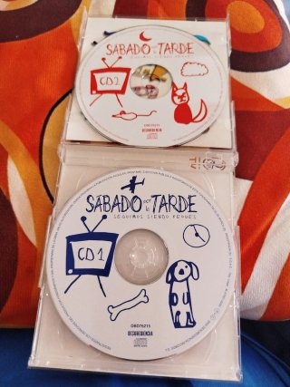 Doble CD Sábado por la Tarde - Dibujos Animados