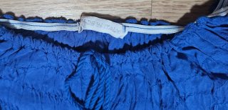 Vestido playero azul Made in Italy