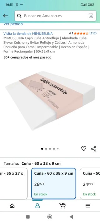 Cojín Cuña Antirreflujo Bebé